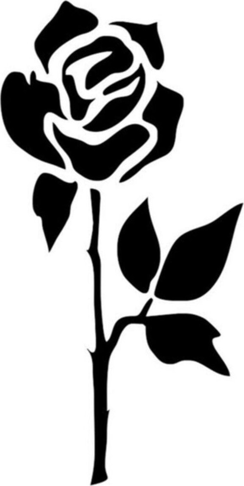 Gül Çiçek Charm Sticker Araba 2
