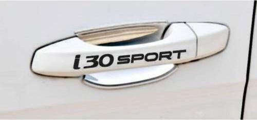 i30 Sport Kapı Kolu ve Jant sticker seti 8 adet yazı 216