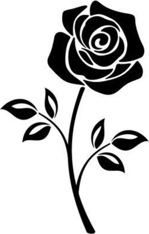 Gül Sticker Yapıştırma