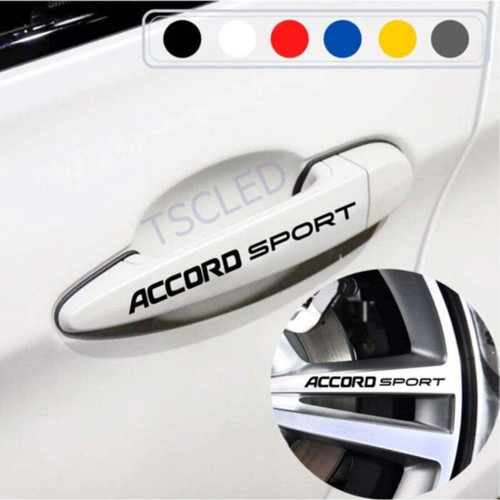 H Onda Accord Yapıştırma Kapı Kolu Ve Jant Stickerı
