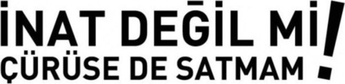 Inat Değilmi Satmam Komik Satılık Araba Sticker