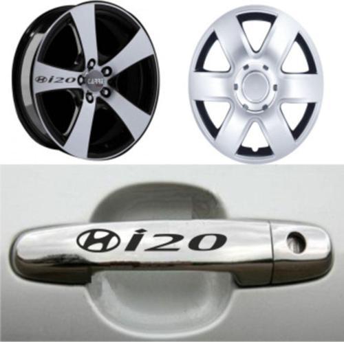HYUNDAİ İ20 Kapı Kolu Jant Sticker Yapıştırma 8 Ad