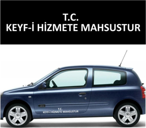 Keyfi Hizmete Mahsustur Oto Sticker Yapıştırması Araba Sticker