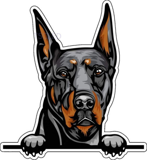 Köpek Araba Sticker Su Geçirmez