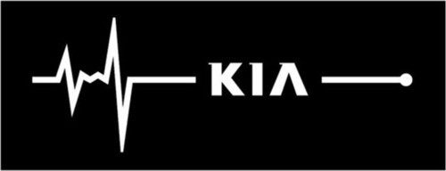 Kia Napız Kalp Kelebek Cam Için Sticker Yapıştırma