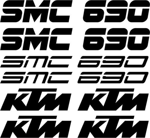Ktm 690 Smc Sticker Set