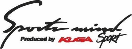 Kuga Sports Mind Oto Sticker 30 cm x 11 cm yazı 173