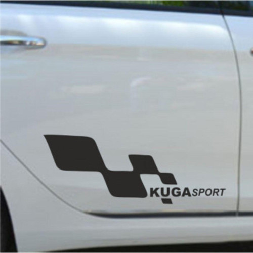 Kuga Yan Sport Oto Sticker Sağ Sol 2 Adet