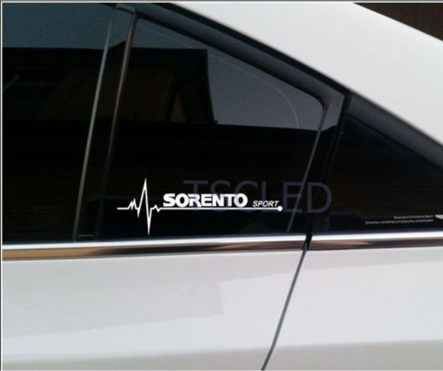 Kia Sorento Nabız Kalp Atışı Sticker 2 Adet Sağ Sol