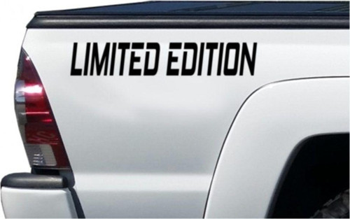 Limited Edition Sticker Yapıştırma 2 Adet