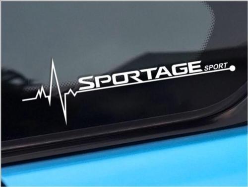 Kia Sportage Napız Kalp Kelebek Cam Için Sticker Yapıştırma