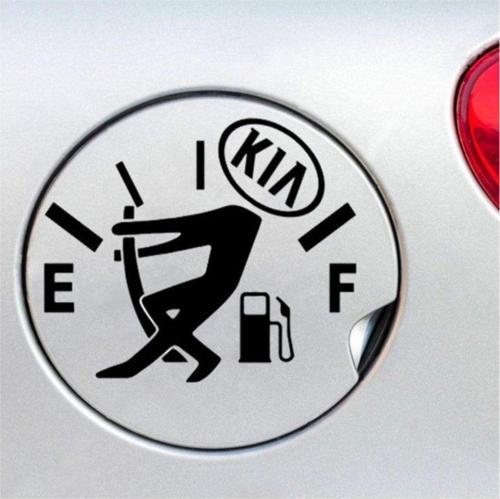 Kia Yakıt Deposu Kapağı Oto Araba Sticker Çıkartma