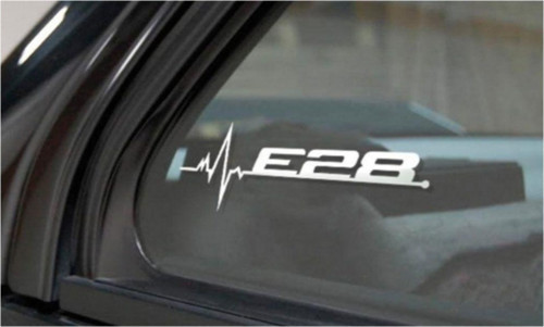 M E28 Kelebek Cam Sticker Etiket Yapıştırma 2 Ad