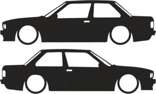 M E30 Sticker Yapıştırma Araba Stickerı