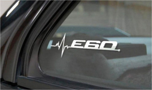 M E60 Kelebek Cam Sticker Etiket Yapıştırma 2 Ad