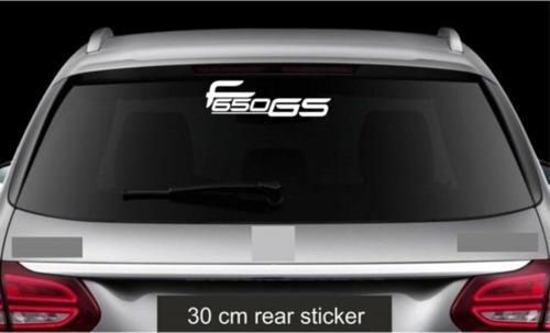 M F 650 Gs Araba Arka Cam Sticker Yapıştırma