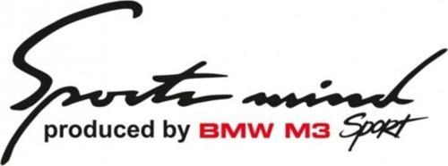 M M3 Mind Sport Far Üstü Oto Sticker Kaput Yapıştırma