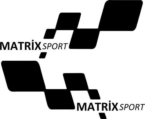 matrix sport Etiket Yapıştırma 30cmx11cm MMD252