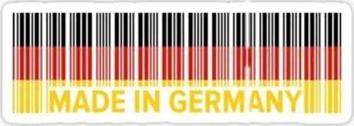 Made In Germany Araba Leptop Oto Sticker 13cm 4 Adet Ab