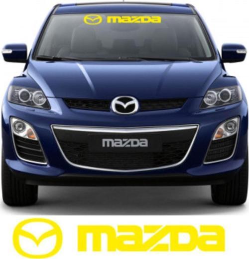 Mazda Ön Cam Araba Sticker Yapıştırma 30CM
