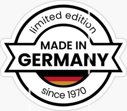 Made In Germany Araba Leptop Oto Sticker 13cm 4 Adet U
