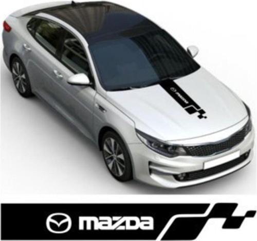 Mazda Sport Kaput Oto Sticker Yapıştırma