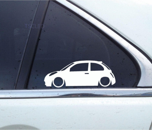 Micra Kelebek Cam Oto Sticker Yapıştırma