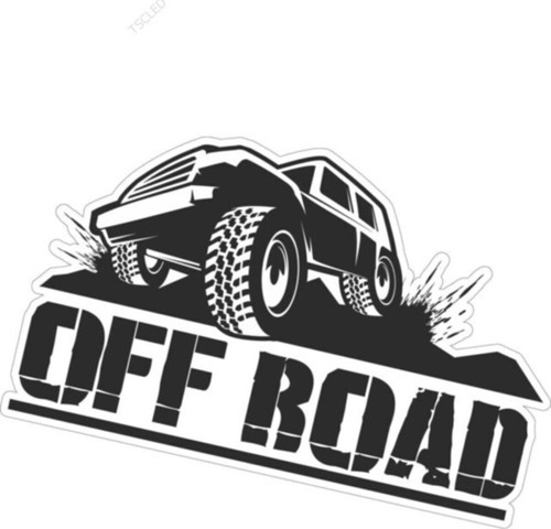 Off Road Offroad Sticker 4x4 30cm