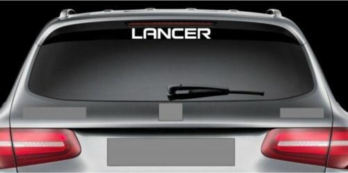 Mitsubishi Lancer Araba Arka Cam Sticker Yapıştırma