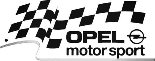 Opel Yan Ayna Yapıştırma Sticker Motor Sport Araç Etiket