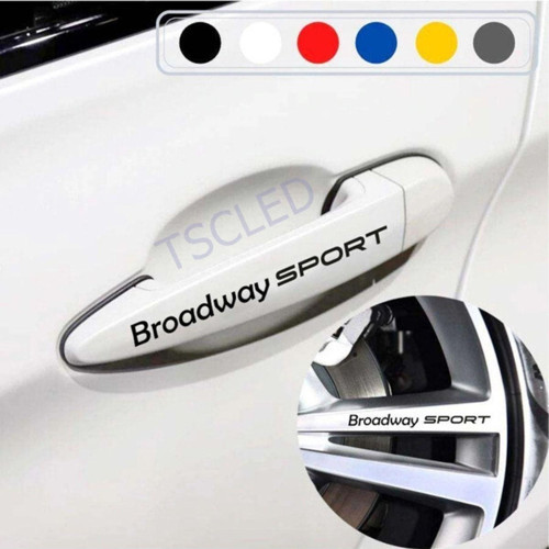 Oto Broadway Için Kapı Kolu Ve Jant Sticker