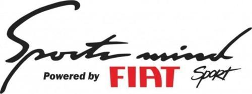 Powered By Fiat Sport Mind Oto Araba Sticker