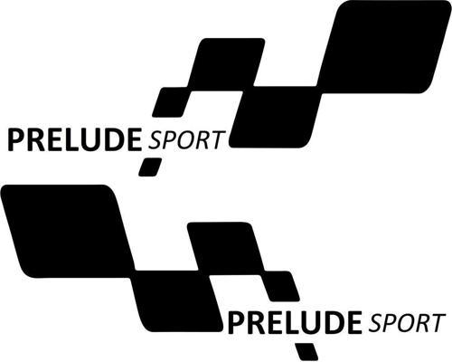 PRELUDE sport Etiket Yapıştırma 30cmx11cm MMD274
