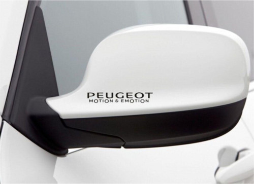 Peugeot Emotion Araba Yan Ayna Araç Sticker Yapıştırma 2Adet