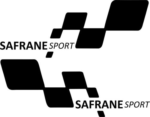 SAFRANE sport Etiket Yapıştırma 30cmx11cm MMD292