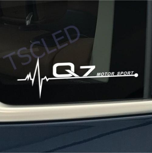 Q7 Kelebek Cam Audi Oto Araba Sticker