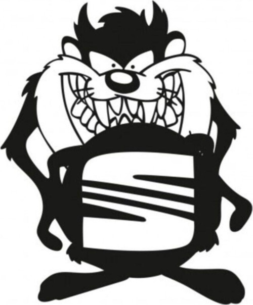 Seat Taz Komik Araba Sticker Yapıştırma