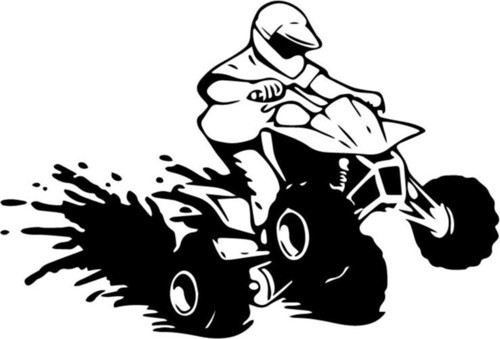 Scooter Atv Sitcker Yapıştırması