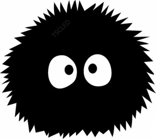 Sevimli Surat Araba Sticker Yapıştırması