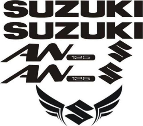 Suzuki An 125 Sticker Yapıştırma
