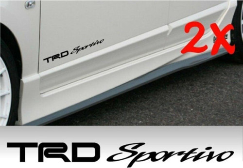 Trd Yan Kapı Modifiye Sticker Oto Yapıştırma 2 Adet