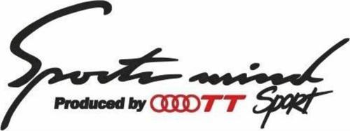 Tt Sports Mind Oto Sticker 30 cm x 11 cm yazı 39