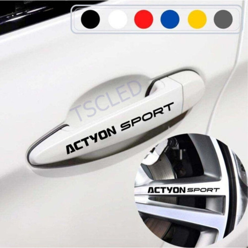 Ssangyong Actyon Yapıştırma Kapı Kolu Ve Jant Stickerı