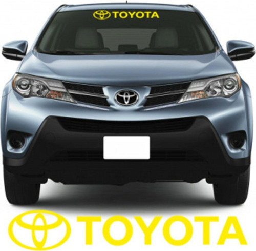 Toyota Ön Cam Araba Sticker Yapıştırma 30CM En