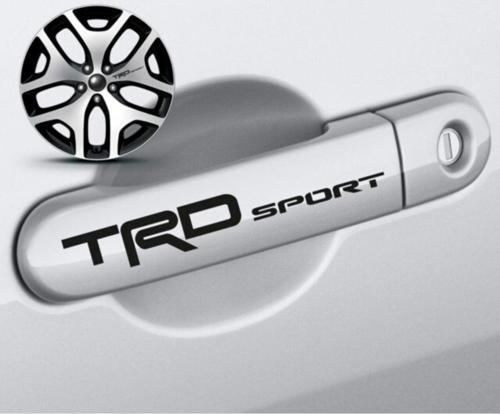 Toyota Trd Sport kapı Kolu Sticker Yapıştırma 8 Ad