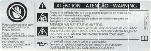 Vw 701010002g Uyarı Etiketi Sticker Yapıştırma