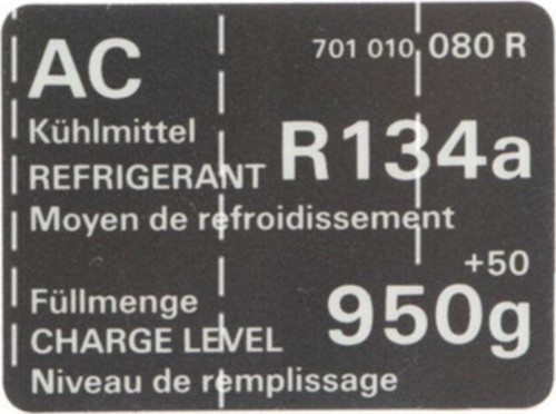 Vw 701010080r Uyarı Etiketi Sticker Yapıştırma