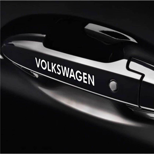 V olkswagen Kapı Kolu Sticker 10Adet