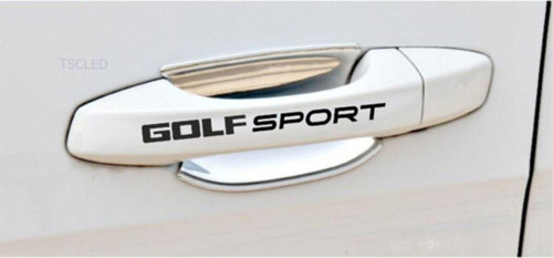 Vw V Lkswagen Golf Sport Kapı Kolu Ve Jant Sticker Seti 8 Adet