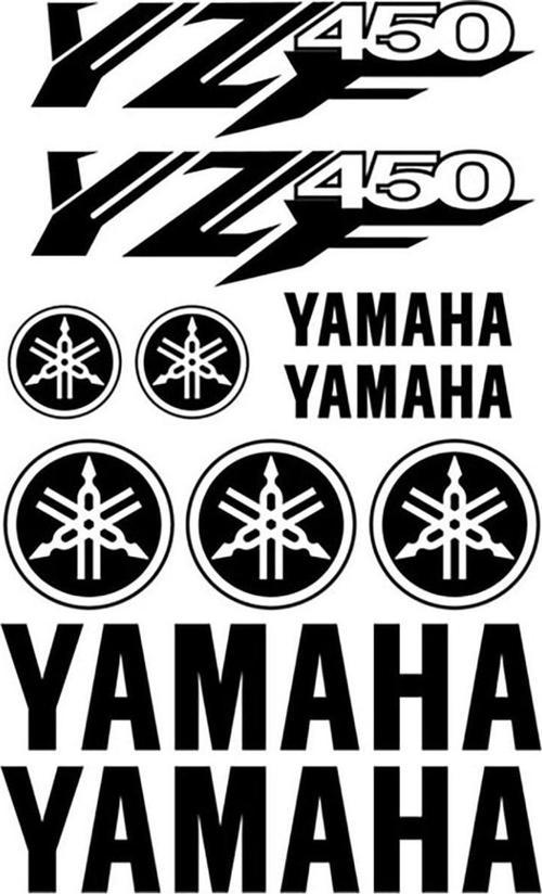 Yamaha Yzf 450 Sticker Set